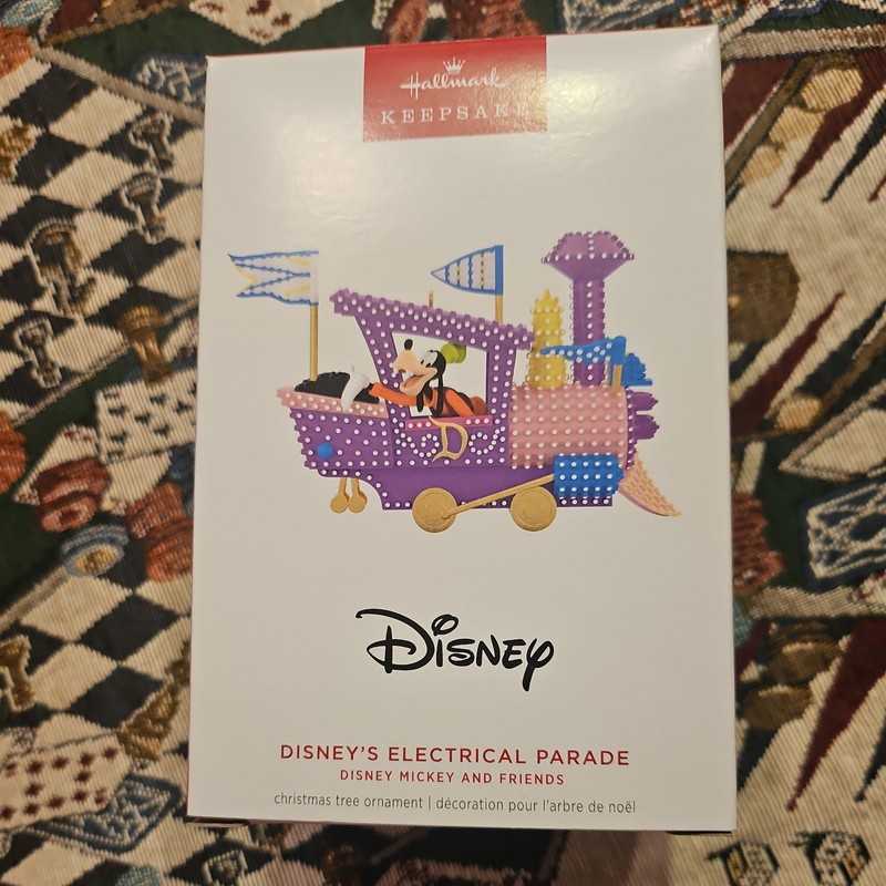 Hallmark Keepsake 2025 Disney's Electrical Parade Magic Light and Sound Ornament