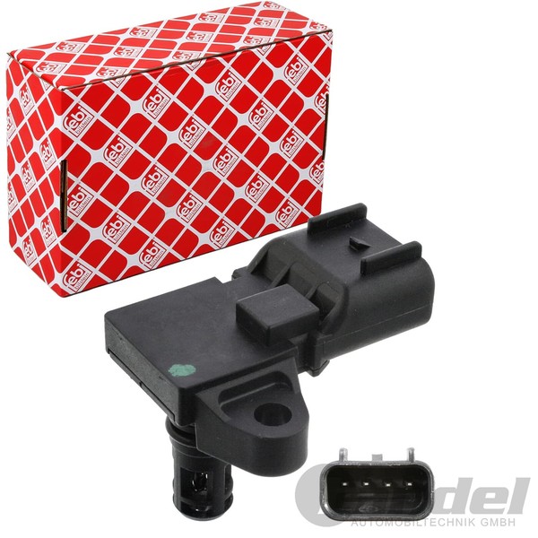febi bilstein MAP-SENSOR Saugrohrdruck Ladedruck Passend FüR Ford B-MAX Fiesta-image