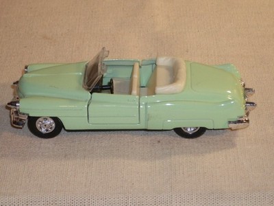 1953 Welly Cadillac Eldorado Convertible. Diecast, 1:40, mint green, pristine
