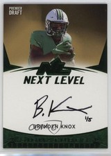 2021 Sage Premier Draft Next Level Green 1/5 Brenden Knox #21NL-BK Auto 0dp1
