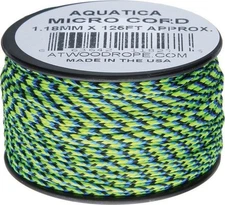 Atwood Rope MFG - Aquatica Micro 125' Jewelry Lanyard String Cord MP08-AQUATICA
