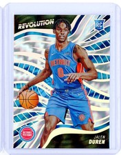 2022-23 Panini Revolution JALEN DUREN Pistons Rookie RC Holo Silver Asia 14/75