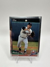 1999 Topps Commemorative Reprint CHROME FINEST #27 Nolan Ryan 1994 RARE PARALLEL