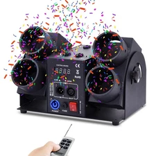 DMX remote Confetti Launcher Electric Confetti Machine Confetti Blower Shooter