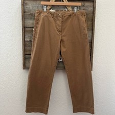 Nili Lotan Tomboy Pant Tawny tan brown size 12 NWT
