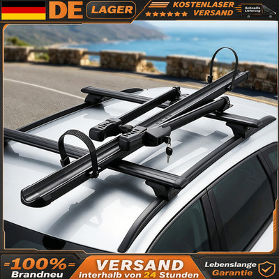 Dach Fahrradträger 29 Zoll Rader Fahrradträger für 1 Räder, E-Bike geeignet