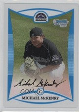 2008 Bowman Chrome Prospects Refractor 18/599 Michael McKenry #BCP45 0l2