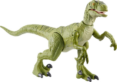 Toys Savage Strike Dinosaur Figure, Smaller Size, Attack Move Iconic to Species,