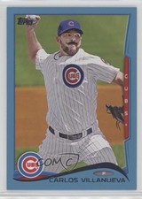 2014 Topps Wal-Mart Blue Carlos Villanueva #272 0f8