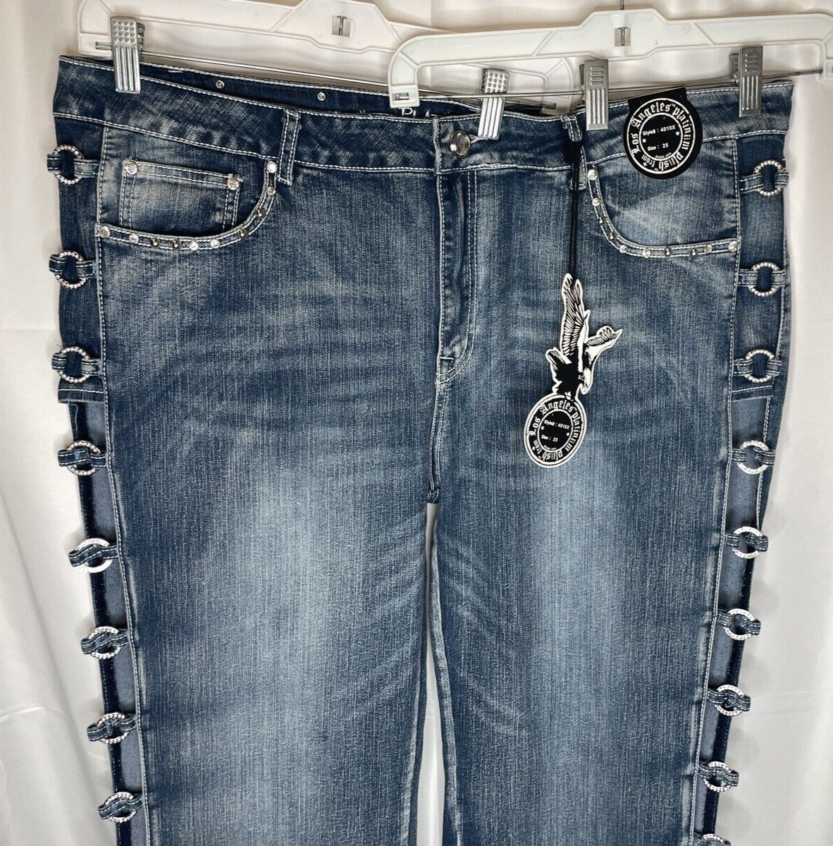 Acquista Strategia Stivali Di Jeans Yvette Su - Foto 11