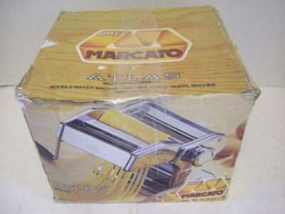 Marcato Atlas Wellness 150 Pasta Maker, Stainless Steel Italy in Box THE BEST!!!