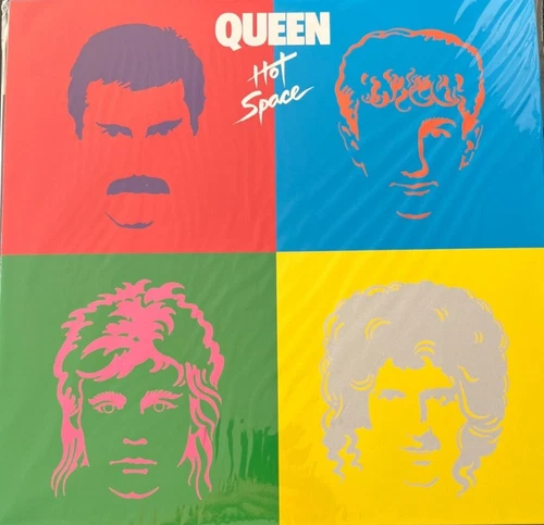 Queen, Hot Space, LP, Blue Vinyl, NEW, Not Sealed, from 2015 Box Set