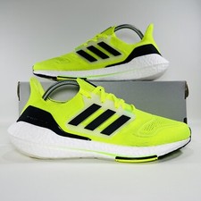 Adidas Ultraboost 22 Hombres Zapatos para Correr Tenis Atléticos Amarillo Entrenadores GX6639