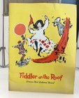 Fiddler on the Roof Program from 1968 “America’s Most Acclaimed Musical” — photo 1