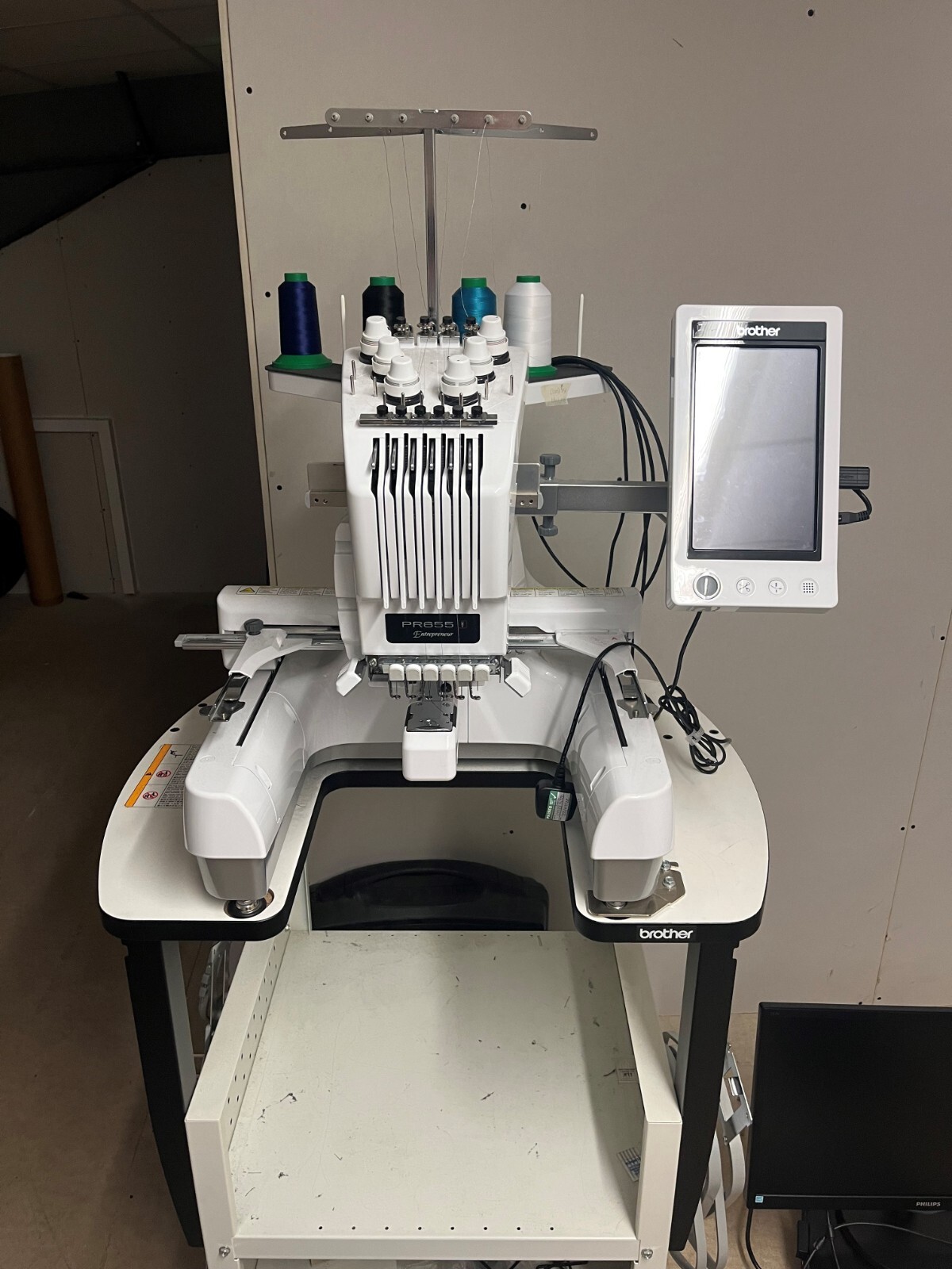 Brother PR655 Entrepreneur Industrial Embroidery Machine eBay