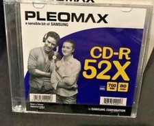 Samsung CD-R: PLEOMAX CD-R Write-Once 52x, 700MB, 80min R80X5210SJ