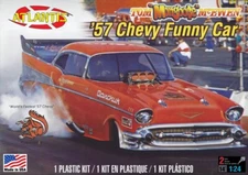 Tom Mongoose McEwen 1957 Chevy Funny Car 1/24 scale Atlantis Models