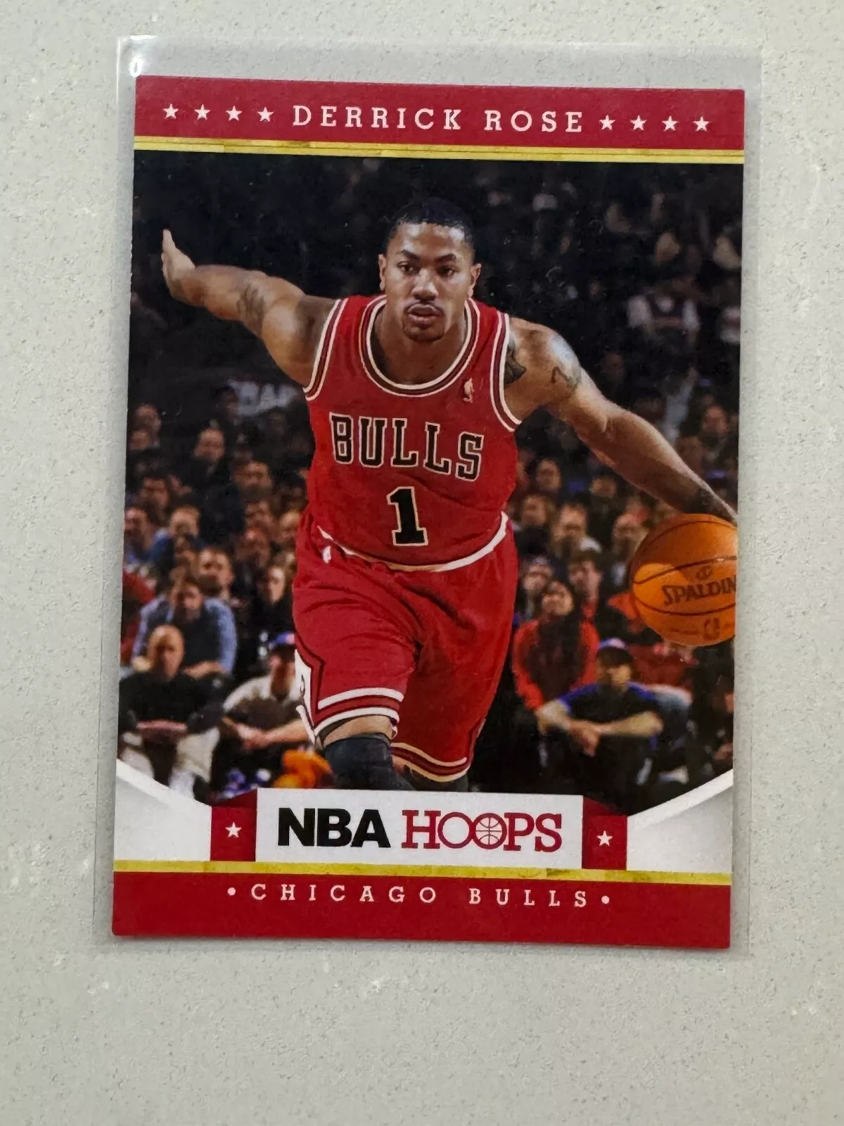Derrick Rose trading card