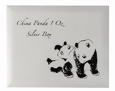Münzbox/Cassetta per Cina Panda 40x 1 Oncia / 30 Grammi Argento Monete / (Legno)