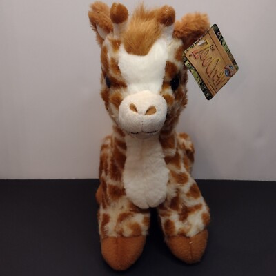 The Zoo Crew Giraffe By Adventure Plant Plush Stuffed Animal Toy ~ New 2012 Tag