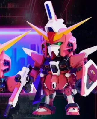 Bandai Namco QMSV Mini Strike Freedom &   Justice Gundam Confirmed Figure NEW！