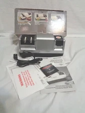 Chef's Choice 100 Diamond Hone 3-Stage Professional Knife Sharpener White