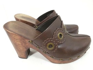 nine west mules and clogs