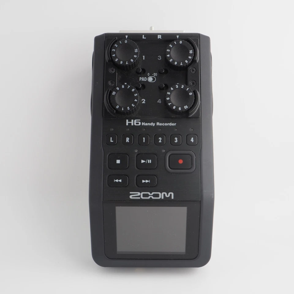 [Excellent] Zoom H6 6-Input 6 Track Portable Handy Digital Recorder Black Tested - Image 3 of 4