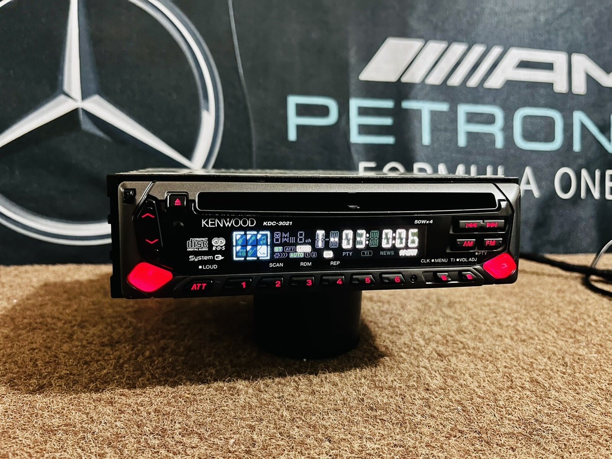 Kenwood KDC-3021YA 1 DIN Car Radio FM/AM CD Receiver RDS OldTimer