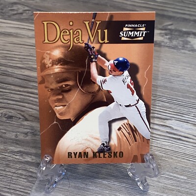 1996 Pinnacle Summit Deja Vu #157 Ryan Klesko vs. Frank Thomas