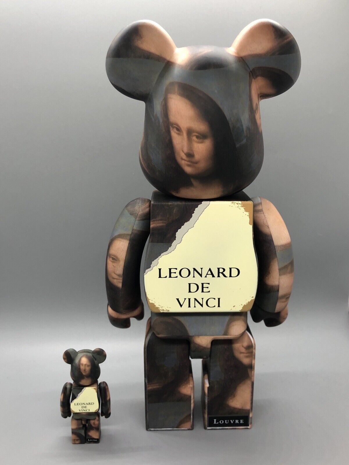 BE@RBRICK LEONARDDEVINCI モナリザ 100%&400%