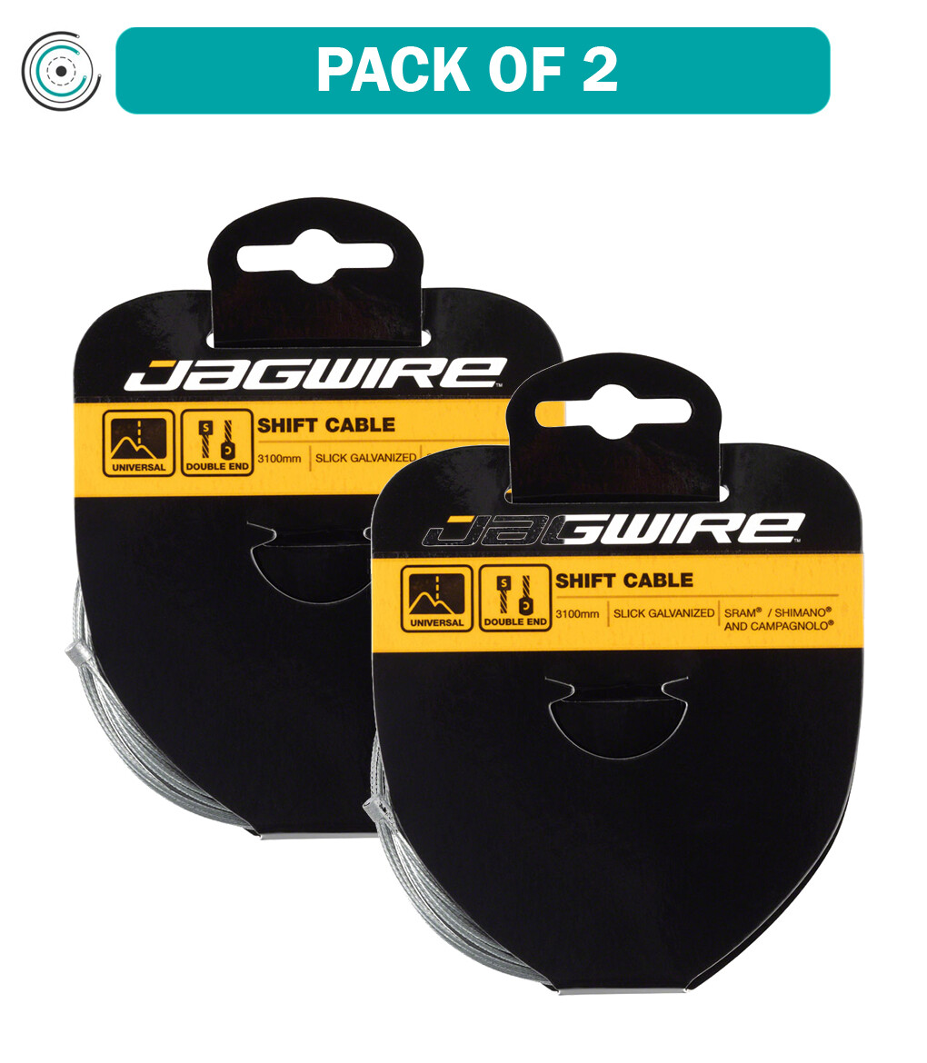 Комплект из 2-х тросов Jagwire Sport Shift 1, 1x3100 мм, гладкая оцинкованная сталь