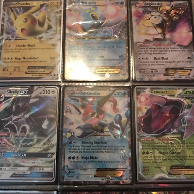 random ex/gx/mega/v or rare pokemon card | eBay