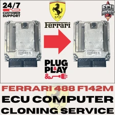 Ferrari 488 F142 ECU ECM Engine Computer Cloning Service Plug & Play 0261S18281