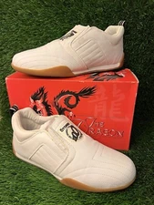 Vintage Sz 9 - OTOMIX THE DRAGON Men’s Martial Arts Slip On Shoes White Gum '01