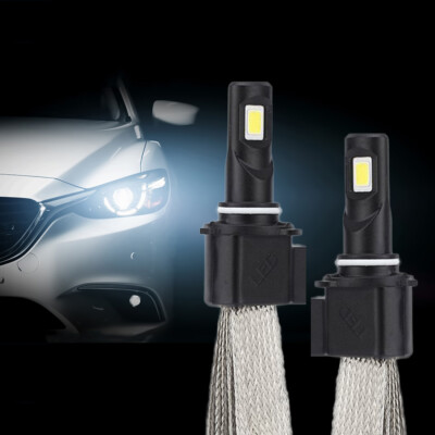 TRONIZ G6 9006 HB4 Compact Fanless 6000K LED Kit Lights w/Smart Chip Pack of 2