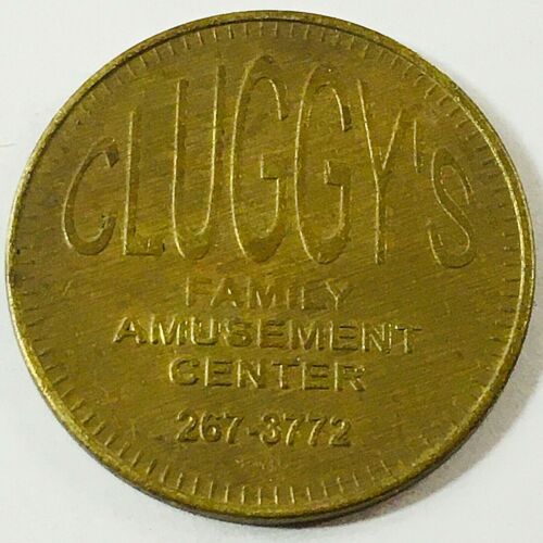 Cluggy's Amusement Center Token Chambersburg, PA