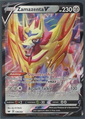 6 RARE SWORD SHIELD V Pokemon Regirock Snorlax Cramorant Zamazenta