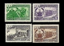 Russia. Turkmen Republic. 1950 Scott 1438-1441.  MNH (BI#NM/Alb1)