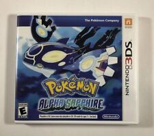 Pokemon Alpha Sapphire (Nintendo 3DS, 2014) Complete, Ships TODAY!