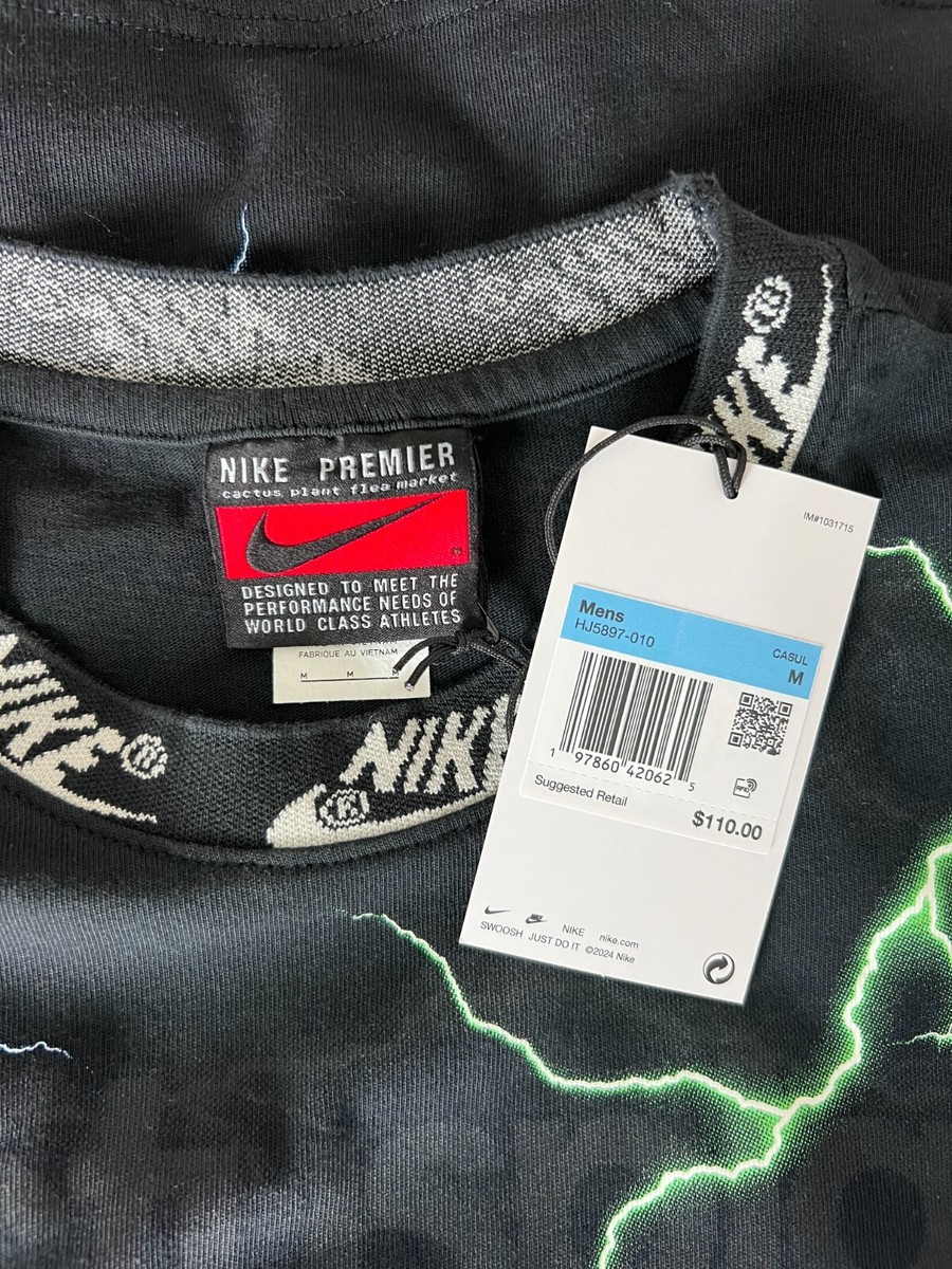 Cactus Plant Flea Market x Nike Lightning Tee - Size Medium