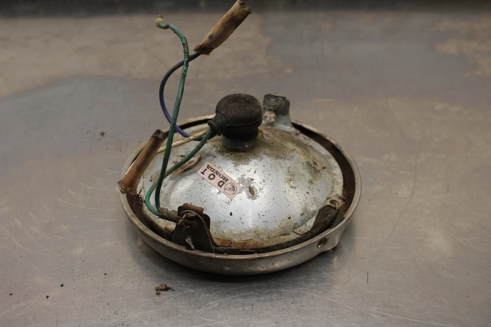 1971 Honda CL175 Scrambler FAROL ÚNICO FAROL FAROL B169 - Imagem 3 de 4