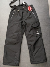 NEW Gerry Youth Performance Snow Pants w/Removable Suspenders Black Med 10/12