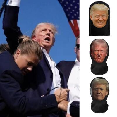 2025 US President 3D Printed Mask Balaclava Mask Vision Obstructed' Not Is  J6I9