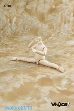 1:6 CT01 Nude Skin 7inch Baby Action Figure PVC Child Body Flexible Soldier Toys