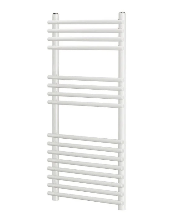 Bu0026amp;Q Harrogate White Towel Warmer Warm Tube Ladder 450mm x 900mm 318W  u0026amp; Brackets | eBay