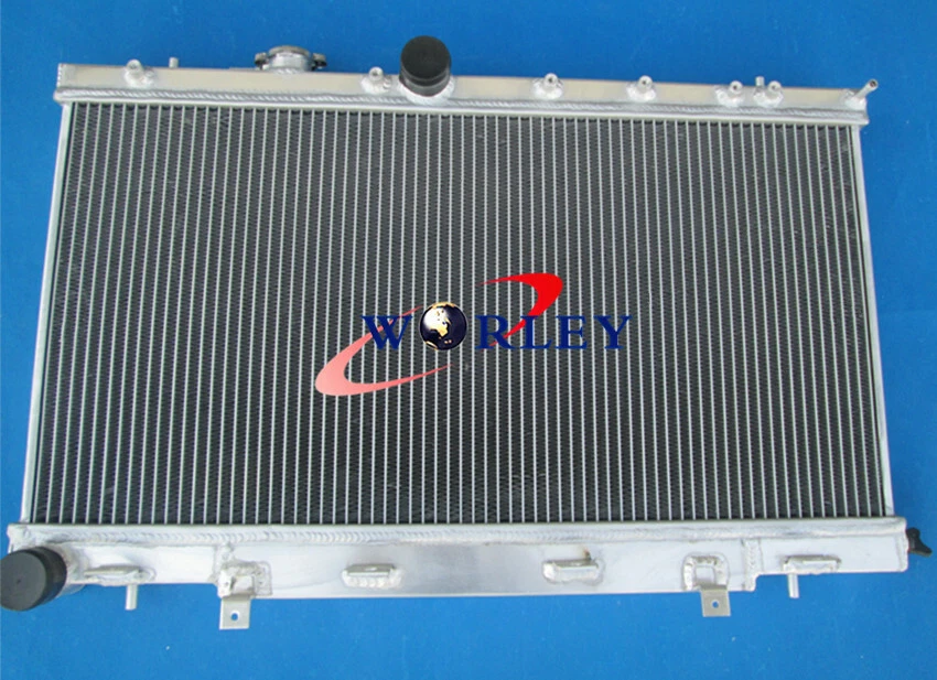 Aluminum Radiator FOR Subaru Impreza Wrx STI GDB GDA GD 2002-2007 2003 2004 2005 - image 2 of 4