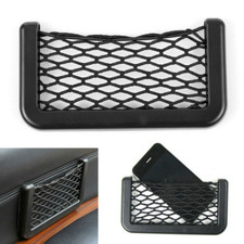 2x Car Body Edge Seat Back Elastic Net Storage Phone Holder Interior Accessories