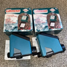 Lot Of 2 New Gilmour Electronic Water Timer Model 9400 Original Box Easy To Use