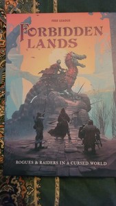 Forbidden Lands: Core Boxed Set, 2nd edition, barely touched, opened for photos
